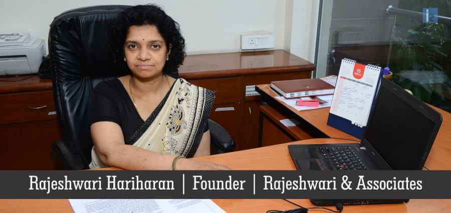 Rajeshwari Hariharan，創始人，Rajeshwari & Associates | Insight Success | Business Magazine在印度